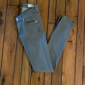 Rag and bone skinny grey jeans